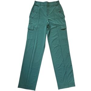 Athleta Green Vienna Wide Leg Cargo Pants 4T